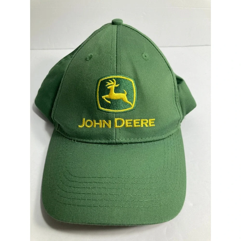John Deere Hat Cap Green Adjustable 